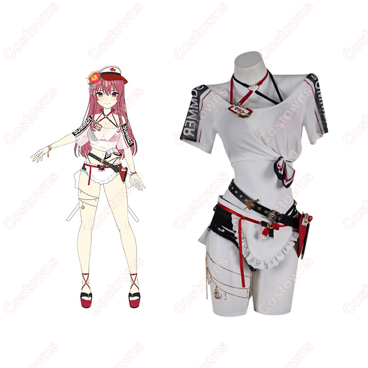 hololive ホロライブ 宝鐘マリン コスプレ衣装 ホロナツパラダイス新