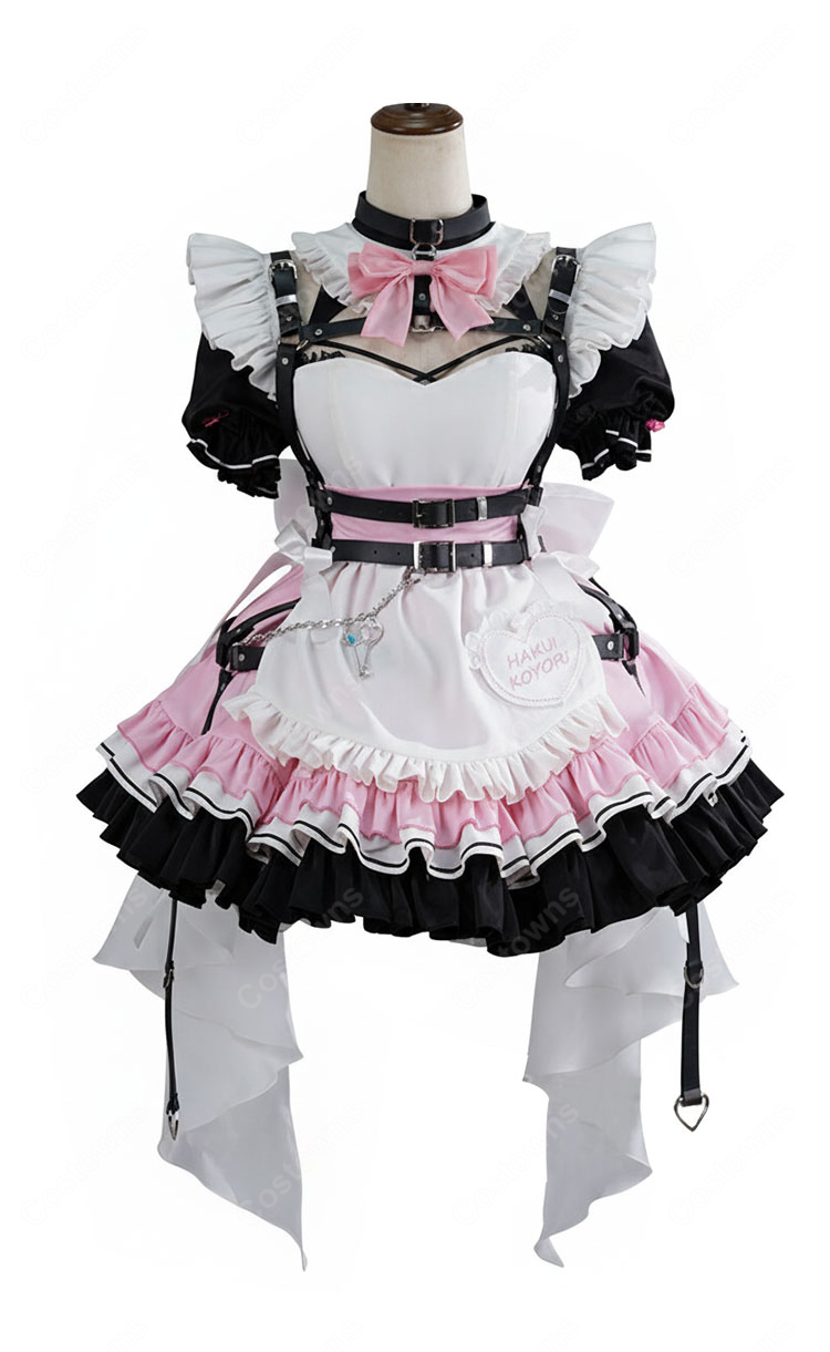 hololive ホロライブ 博衣こより メイド衣装 コスプレ衣装 - Costowns