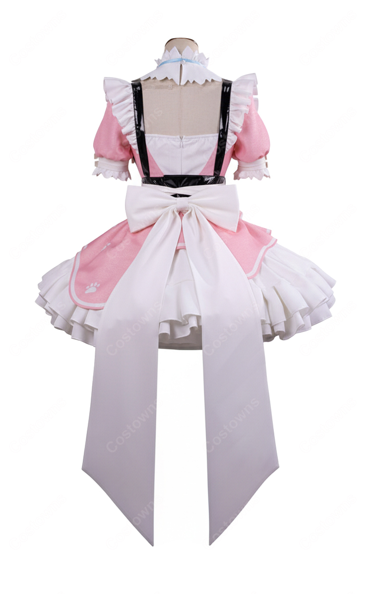 VTuber 結城さくな 猫メイド コスプレ衣装｜コスプレ通販 COSTOWNS