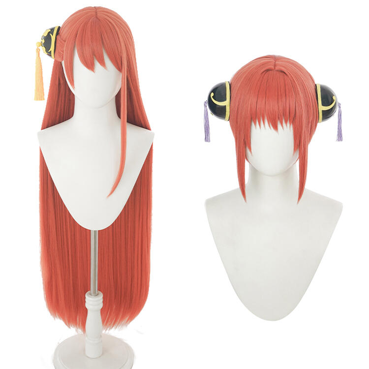 銀魂 神楽 コスプレウィッグ - Costowns