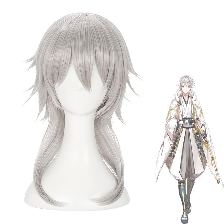 刀剣乱舞 鶴丸国永 コスプレウィッグ - Costowns
