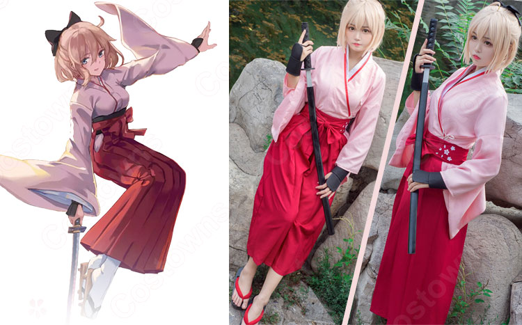 沖田総司(桜セイバー) コスプレ衣装 【Fate/KOHA-ACE 帝都聖杯奇譚