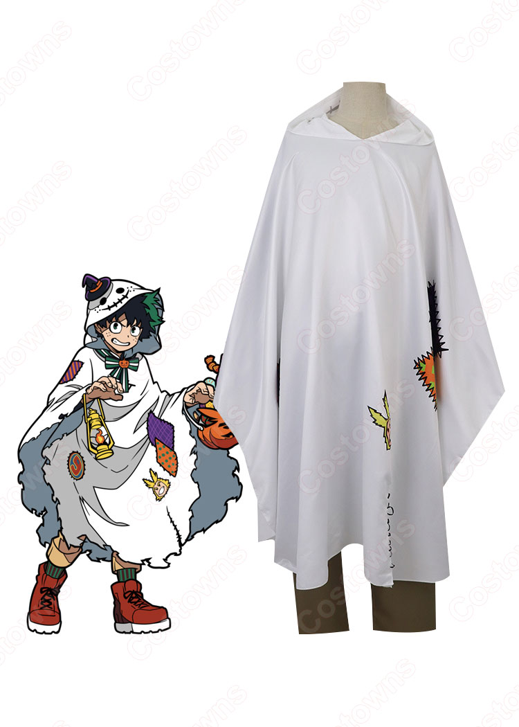 緑谷出久 マント コスプレ衣装 『僕のヒーローアカデミア』 ハロウィン