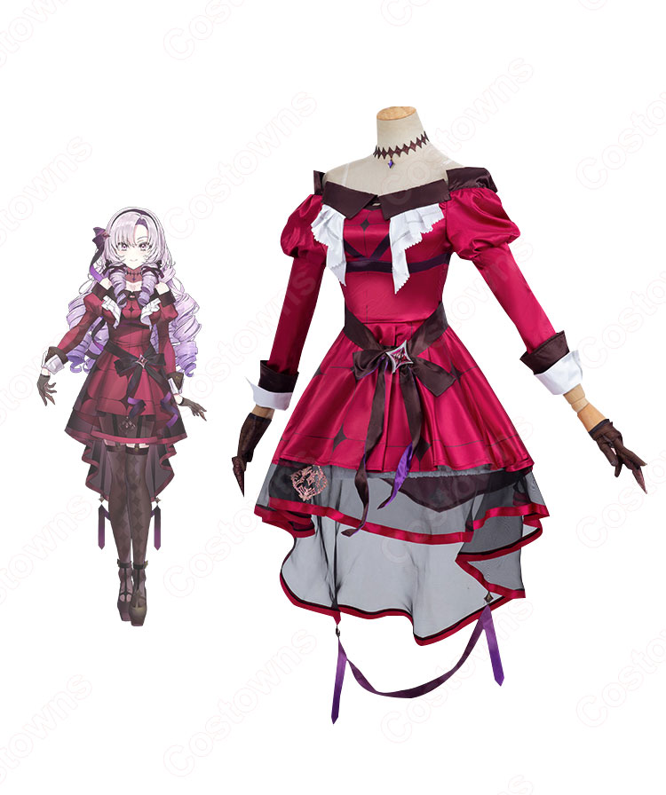 壱百満天原サロメ (ひゃくまんてんばらさろめ) コスプレ衣装 『にじ