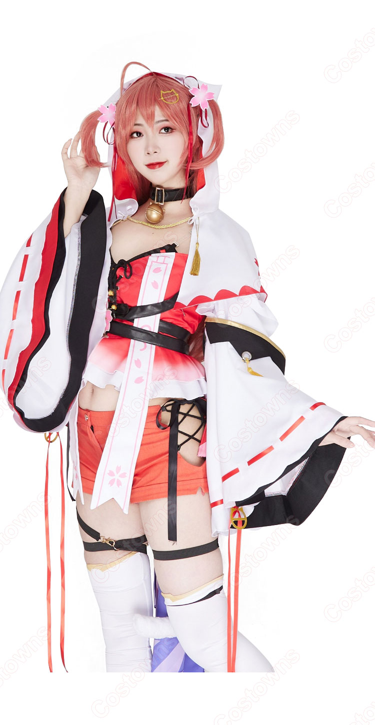 VTuber hololive（ホロライブ） さくらみこ コスプレ衣装 エリート巫女