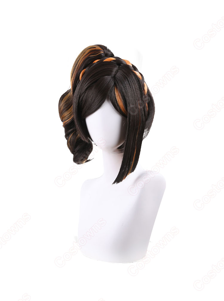原神 フォンテーヌ 千織 コスプレウィッグ - Costowns