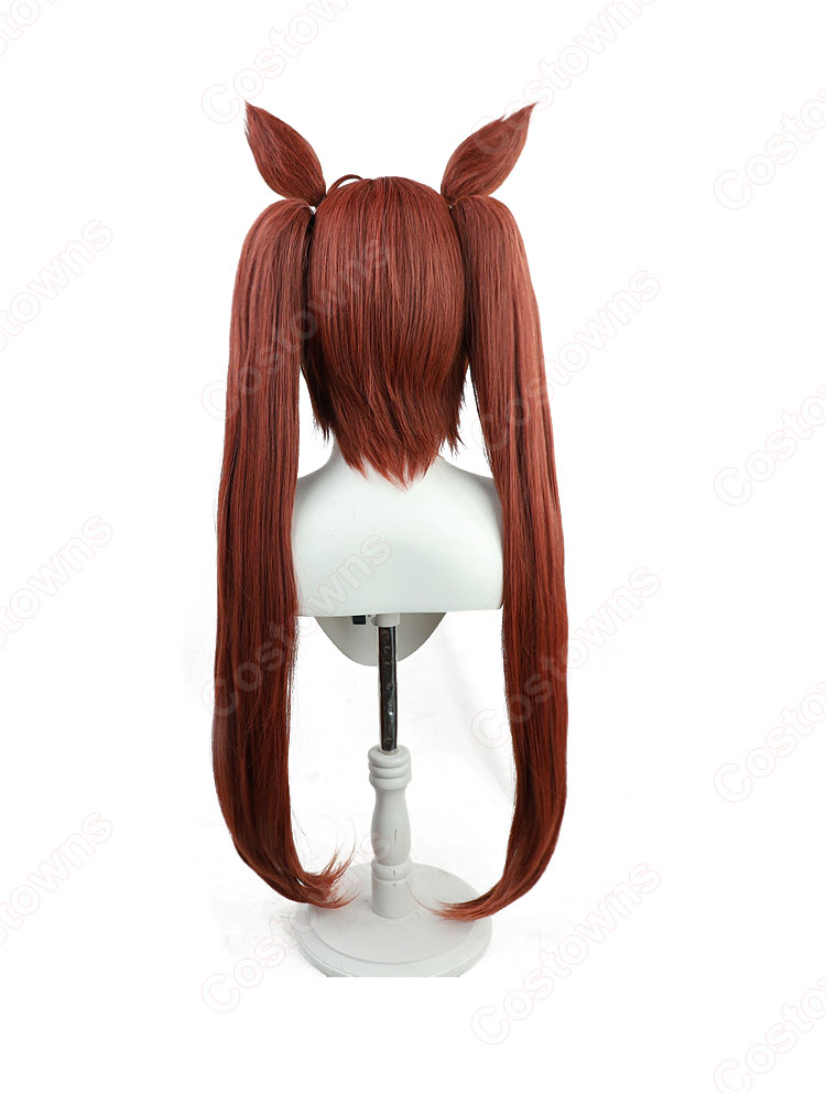 ウマ娘 プリティーダービー ダイワスカーレット コスプレ ウィッグ