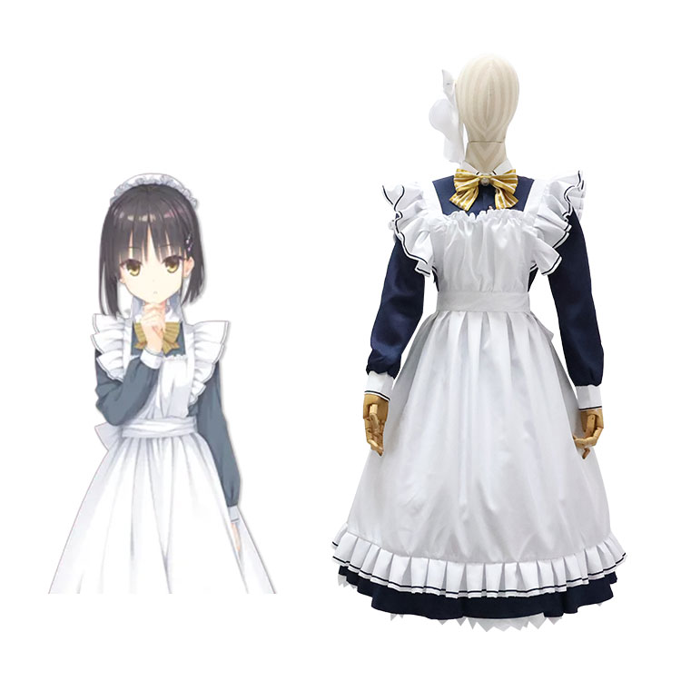 喫茶ステラと死神の蝶 四季ナツメ コスプレ衣装 喫茶店 制服 メイド服