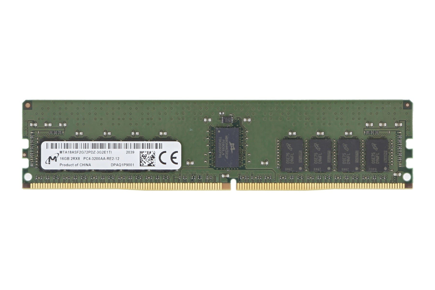 Micron 16GB PC4-3200AA-R 2Rx8 ECC MTA18ASF2G72PDZ-3G2 | Buy Online
