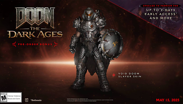 DOOM: The Dark Ages』の予約、『Premium Edition』と『Collector's