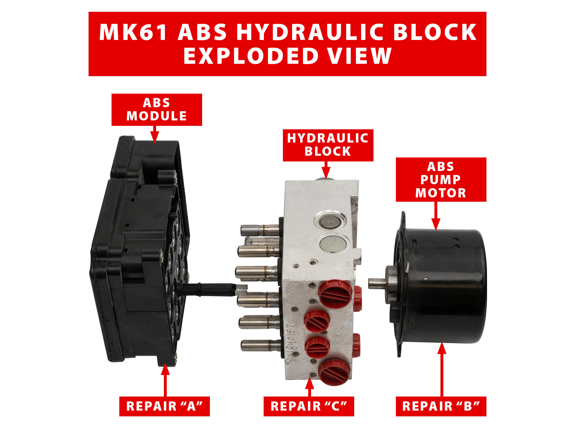 MK61 ABS Module & Pump Repair For Dodge Ram 1500 | XeMODeX Inc Canada