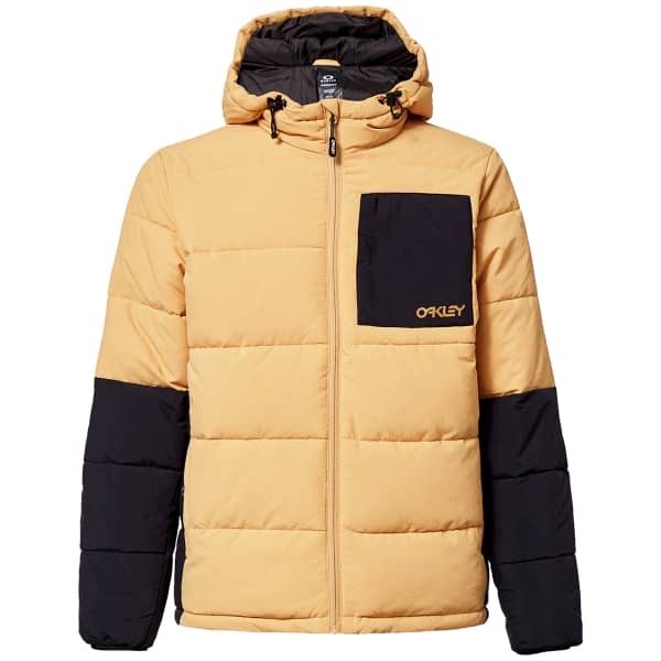 OAKLEY TAHOE PUFFY RC LIGHT CURRY BLACKOUT - Down jacket