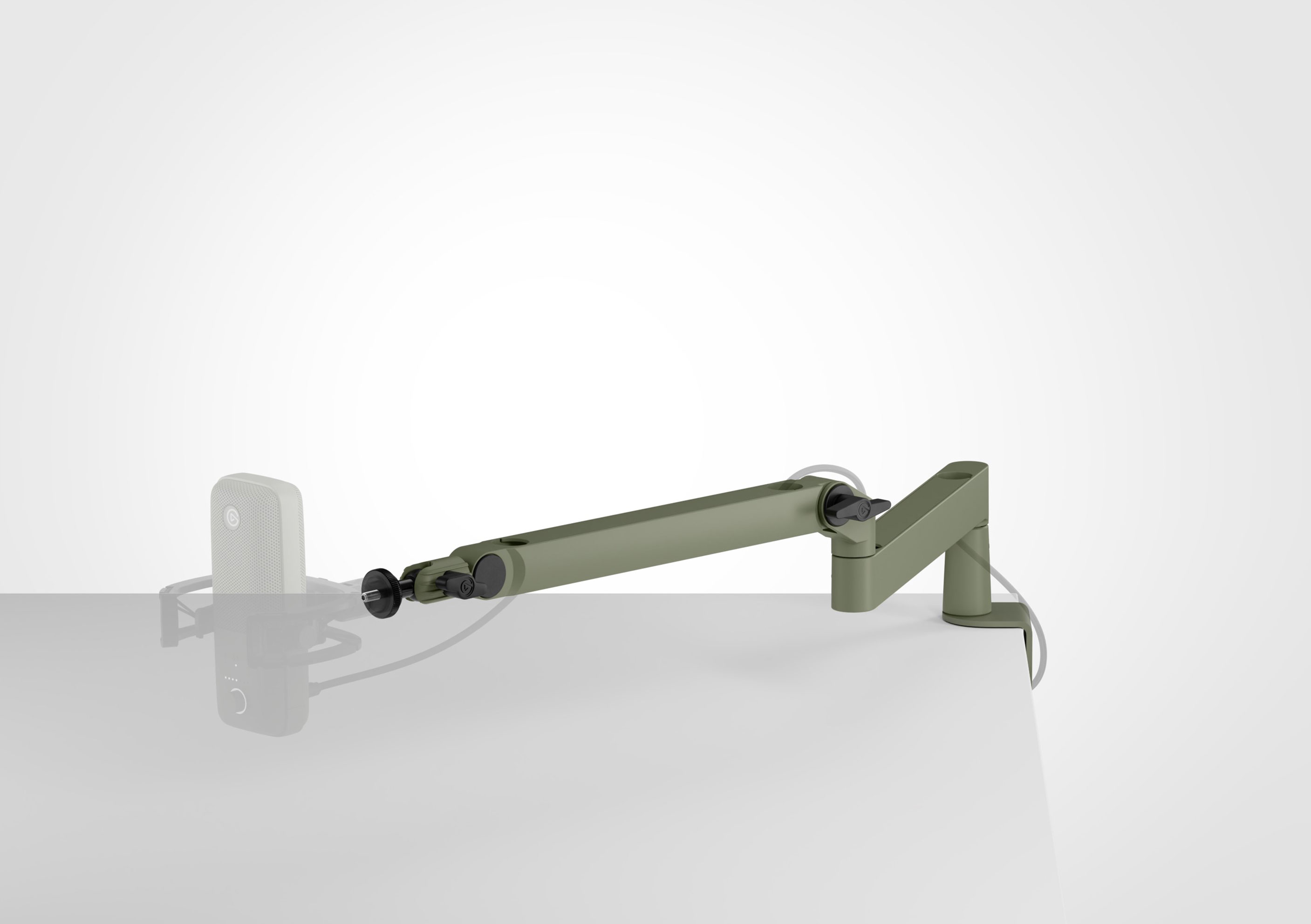 Wave Mic Arm LP - Forest Green | Mic Boom Arm for Desks | Elgato