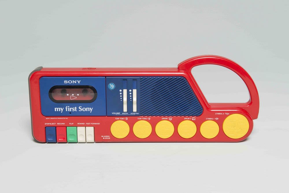 My First Sony cassette-corder, model TCM-4040 (1988) - Sony