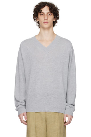 Blue Rue V-Neck Sweater by OUR LEGACY on Sale