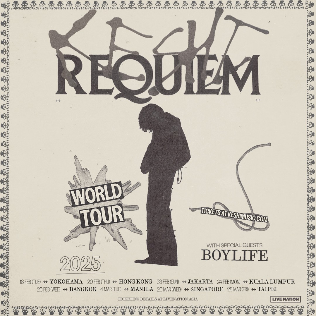 Houston KESHI [GOLD] REQUIEM WORLD TOUR 特典グッズセット Superstar