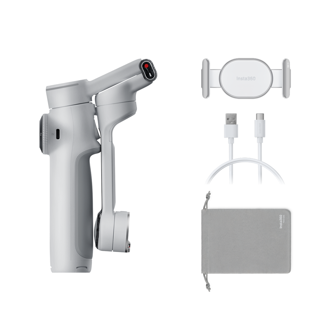 美品 】Insta360 Flow スマートフォンスタビライザー Amazon.co.jp