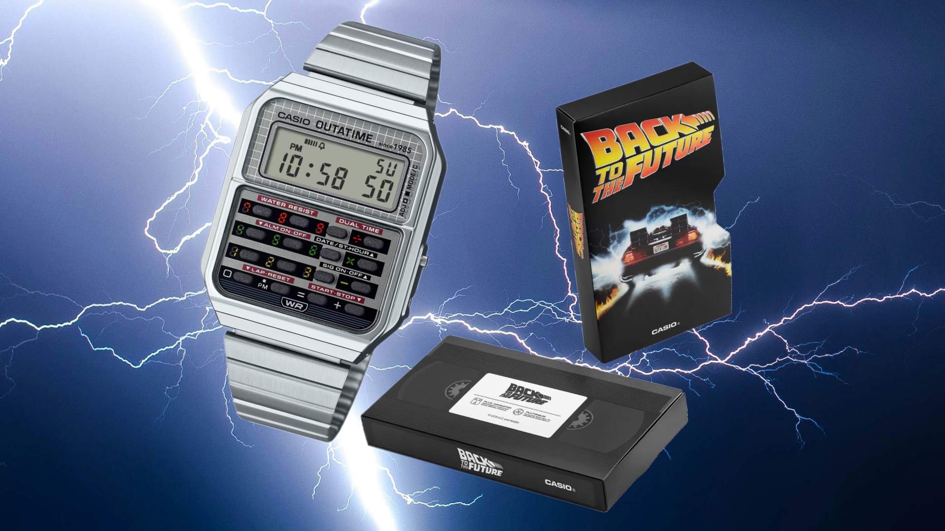 Casio's Back to the Future Watch Launches October 27 - Resell Calendar