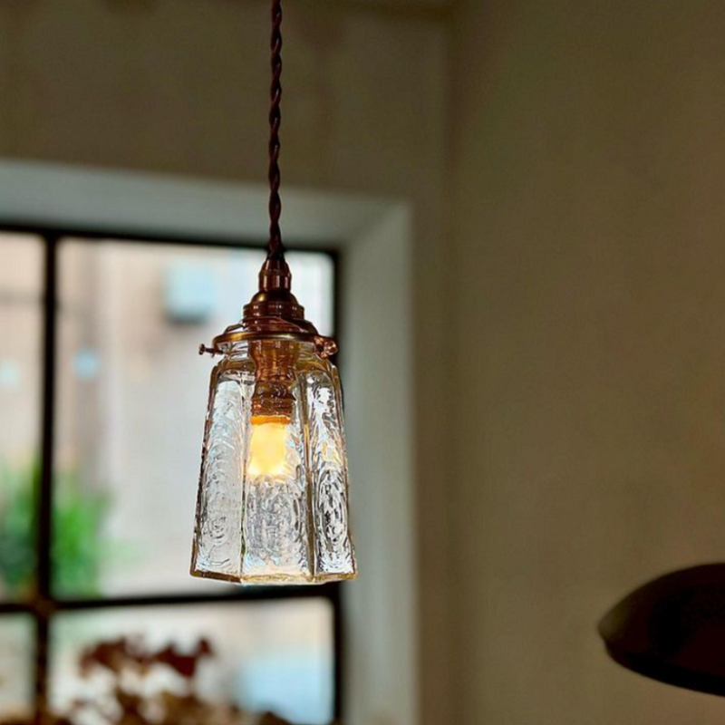 安土草多｜ペンダントライト 八角錐台瓶 - 趣佳(シュカ) | キナリノモール