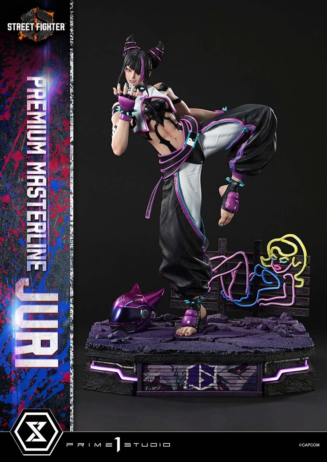Premium Masterline Street Fighter 6 Juri 1/4 Scale Figure: Prime 1