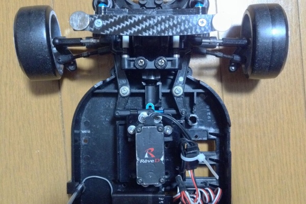 お父さんの作業部屋 - タミヤ TT-01 1号車