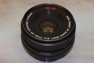 KONICA HEXANON AR 40mm f1.8 : 会計士によるバリューアップ クラカメ趣味