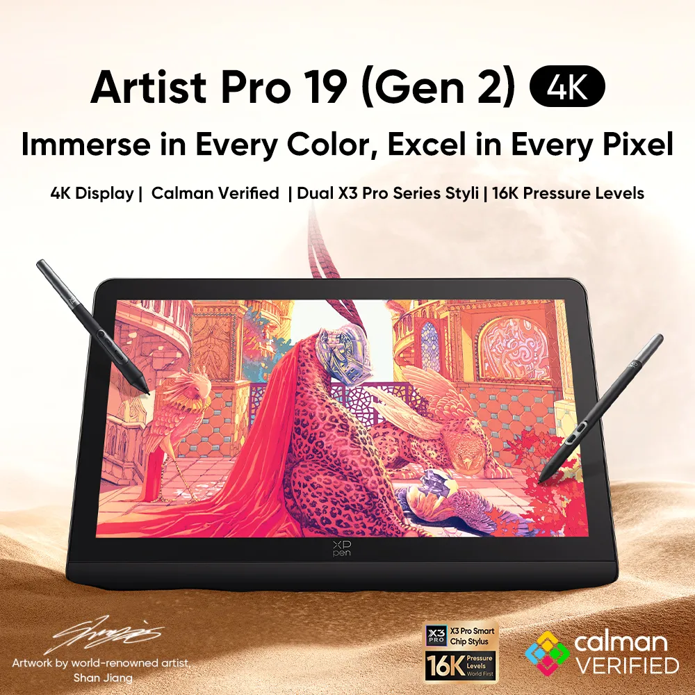 Artist Pro 19 (Gen 2) Pen Display Tablet | XPPen US Official Store