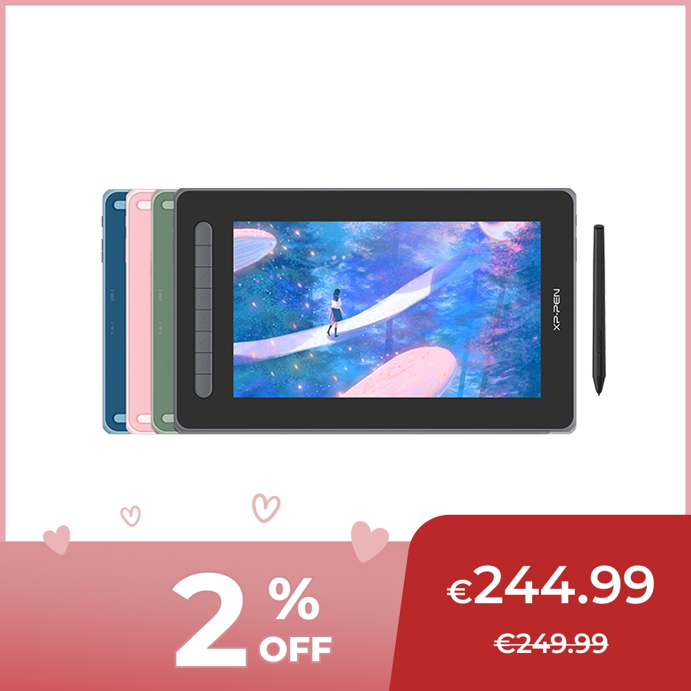 Artist 12 (2nd Gen) Pen Display digital art tablet | XP-Pen Europe
