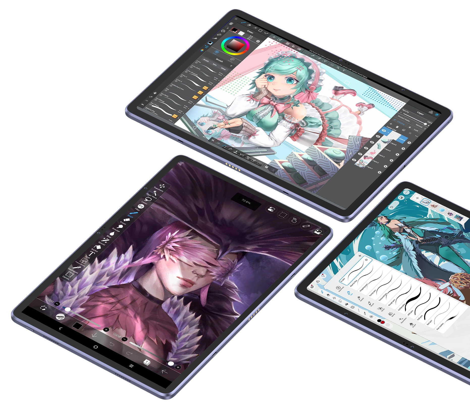 仕事・趣味・子ども用お絵かきタブレット、Android OS搭載【2025最新