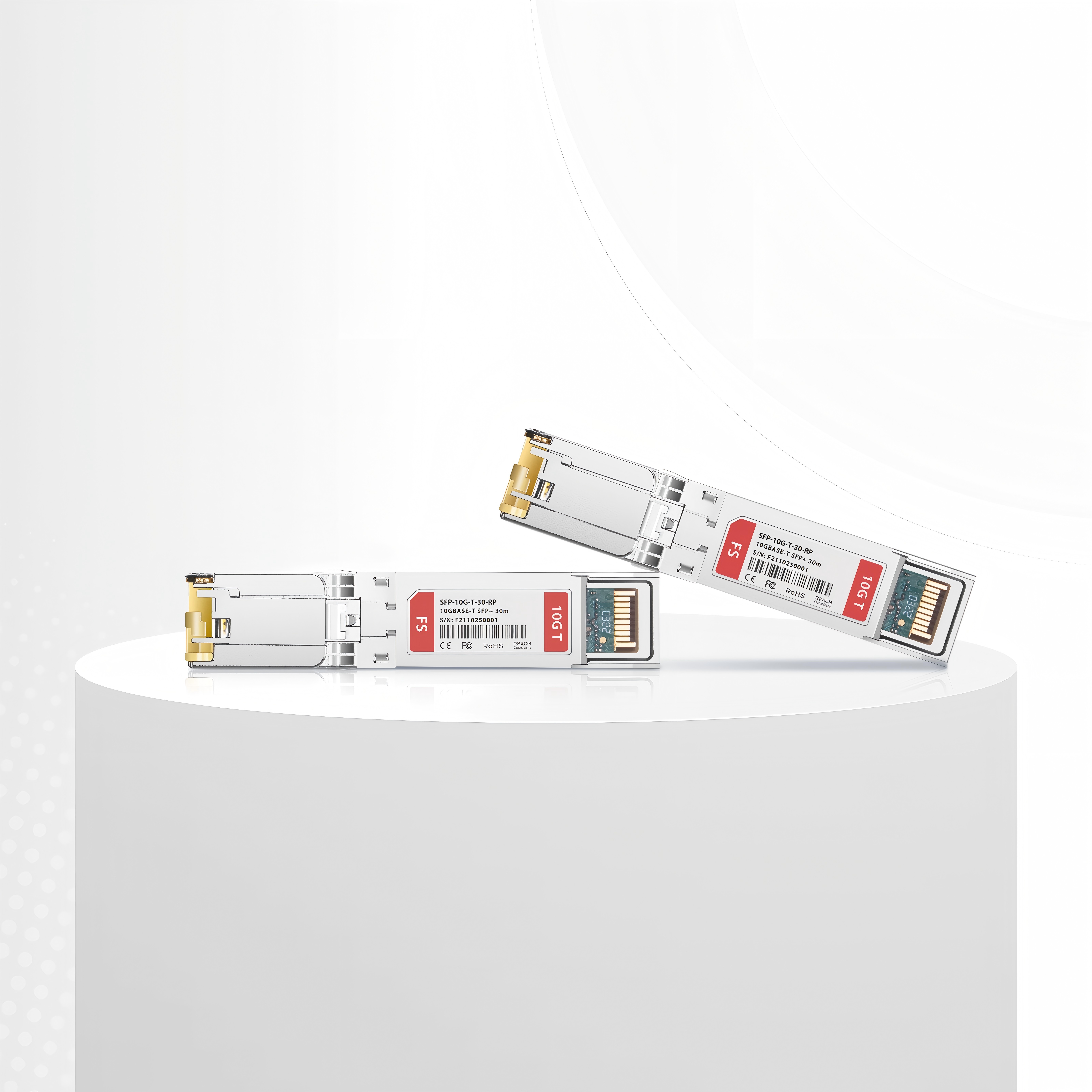 Cisco互換 10GBASE-T SFP+銅製 30m RJ-45トランシーバーモジュール（低