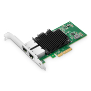 Intel X550-AT2 Based Ethernet Network Interface Card, 10GBase-T