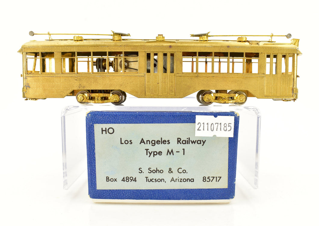 HO Brass S. Soho & Co. LARY - Los Angeles Railway Type M-1