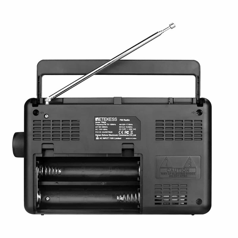 Retekess TR626ラジオ 携帯 短波ラジオ AM/FM / SW / LW 4バンドラジオ
