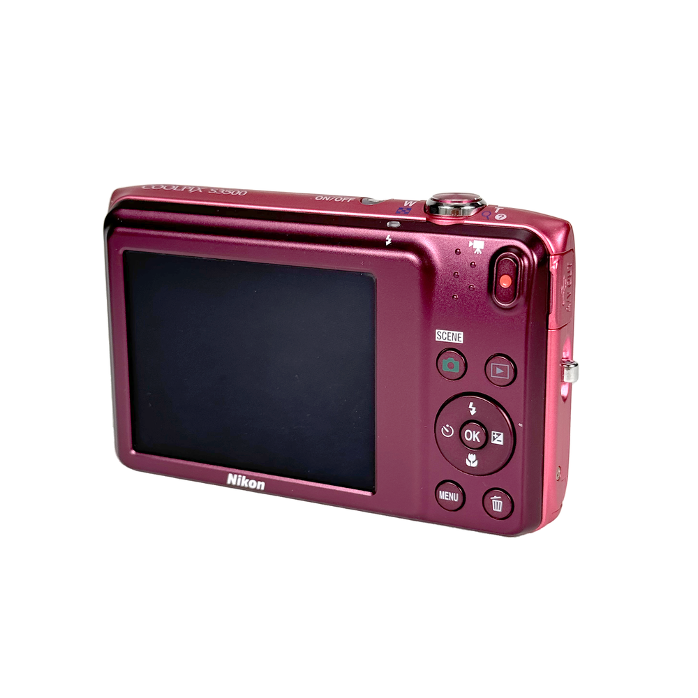 Nikon Coolpix S3500 Digital Compact – Retro Camera Shop