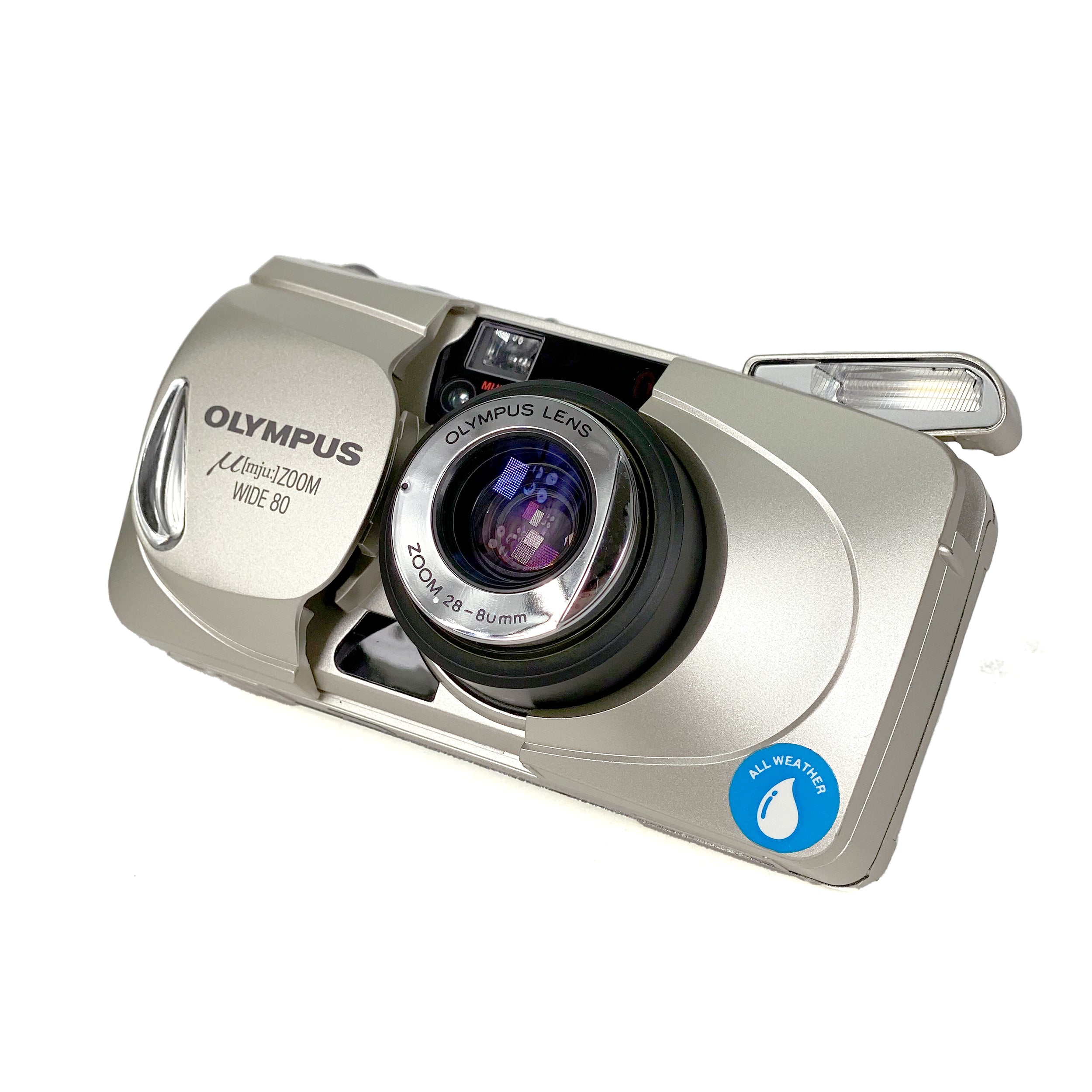 Olympus Mju Zoom Wide 80 Quartzdate – Retro Camera Shop