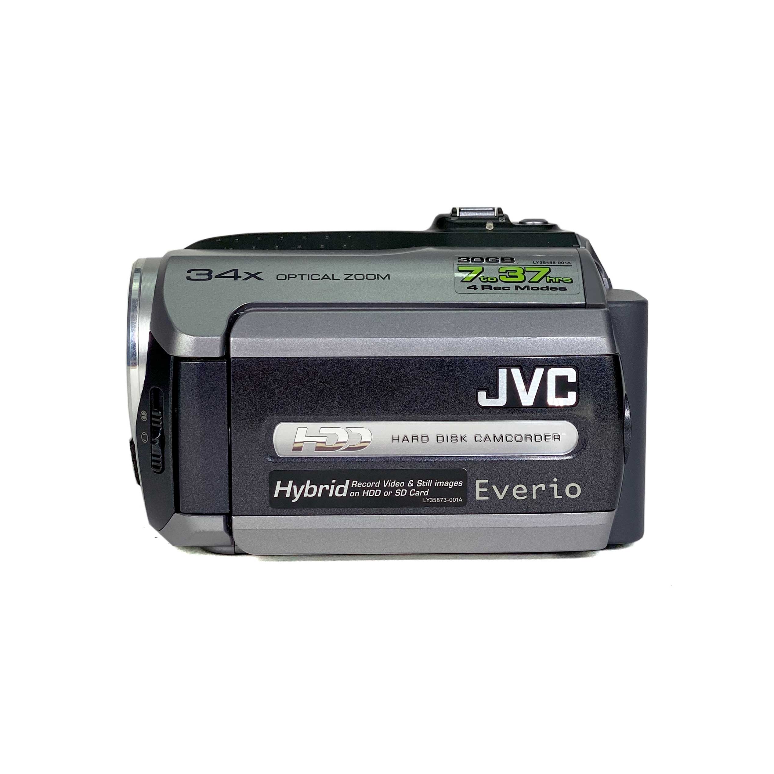 JVC Everio GZ-MG132EK HDD Camcorder – Retro Camera Shop
