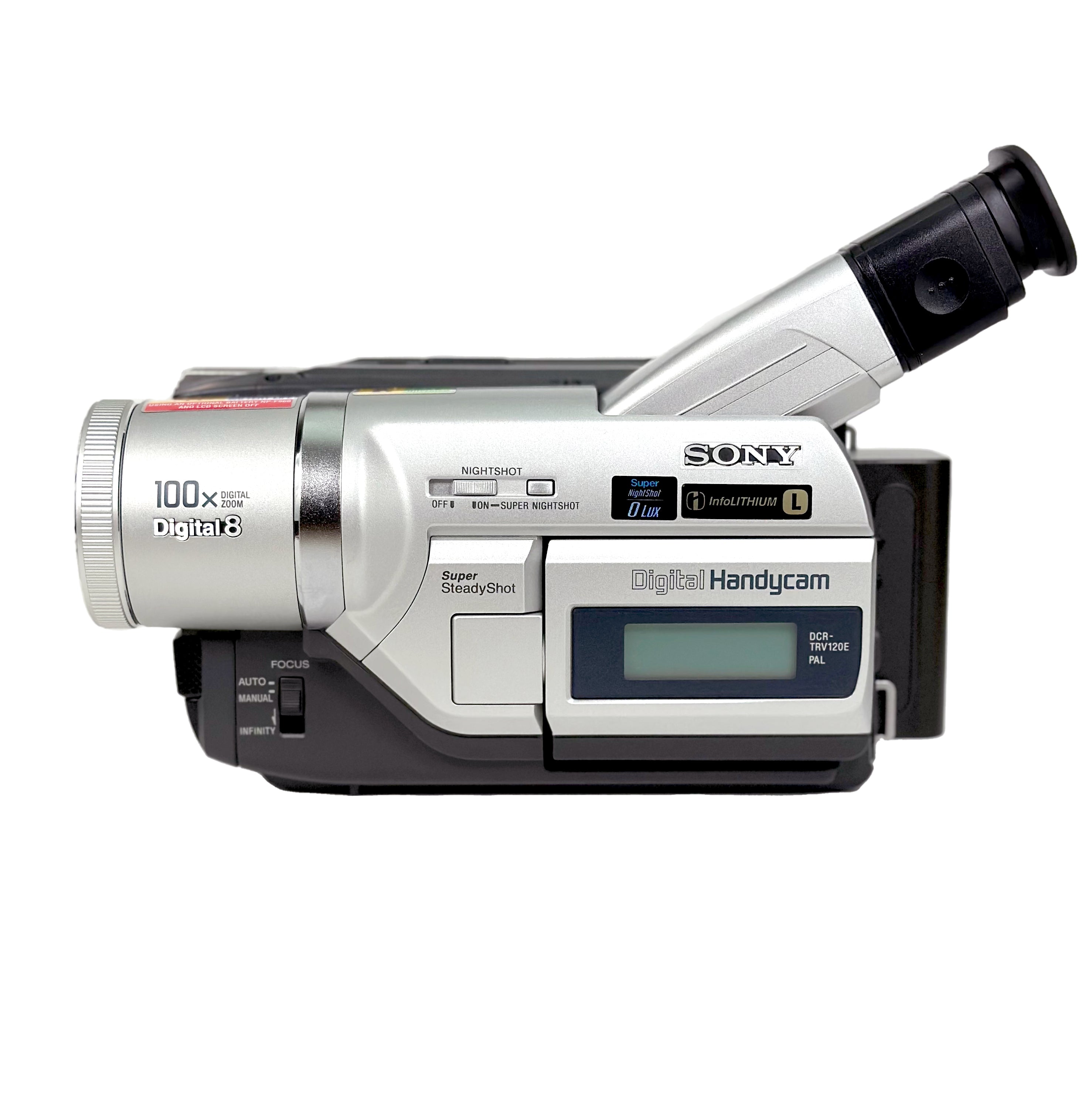 Sony Handycam DCR-TRV120E PAL Hi8 Digital Camcorder – Retro Camera
