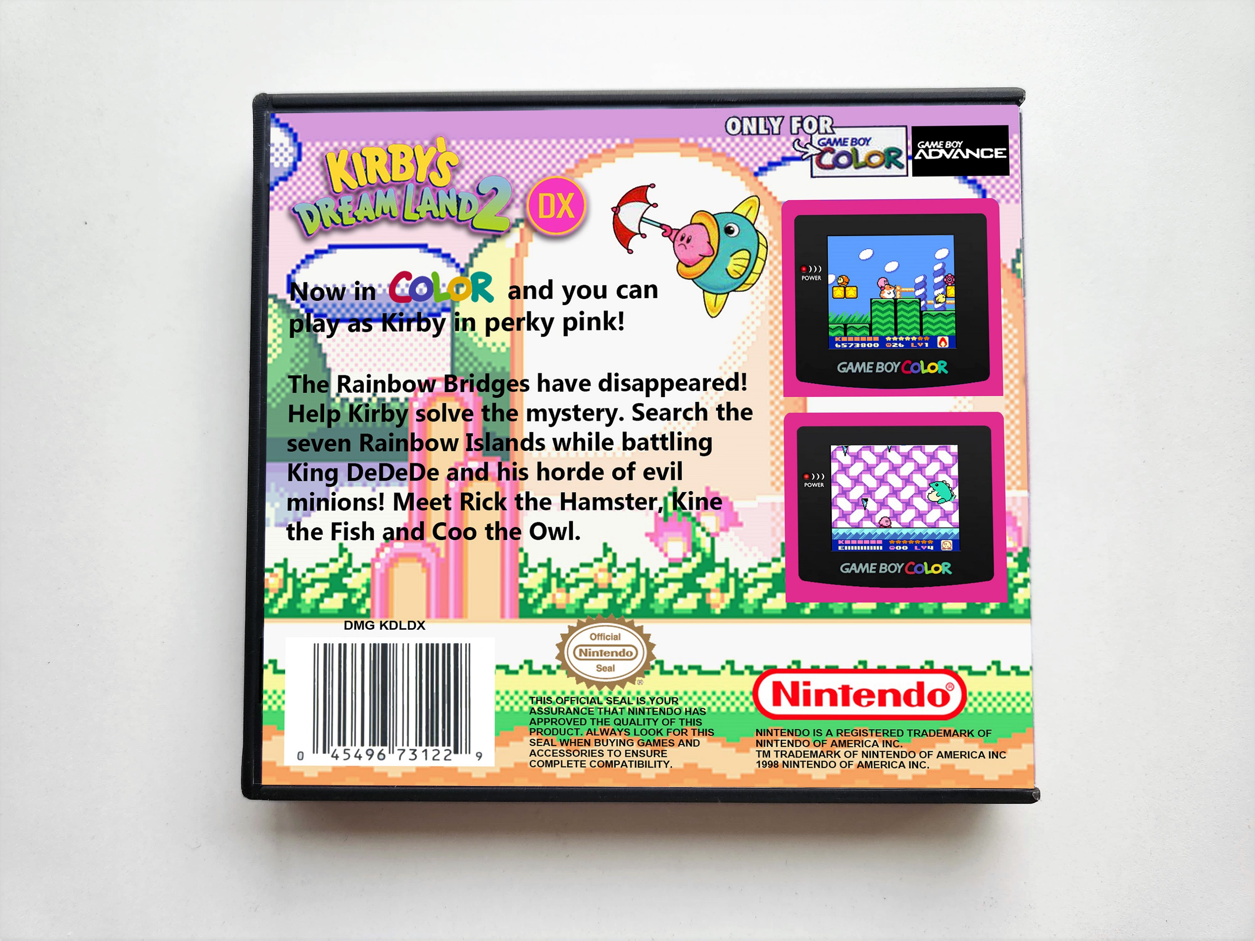Kirbys Dream Land 2 DX Deluxe (Gameboy Color GBC) – Retro Gamers US