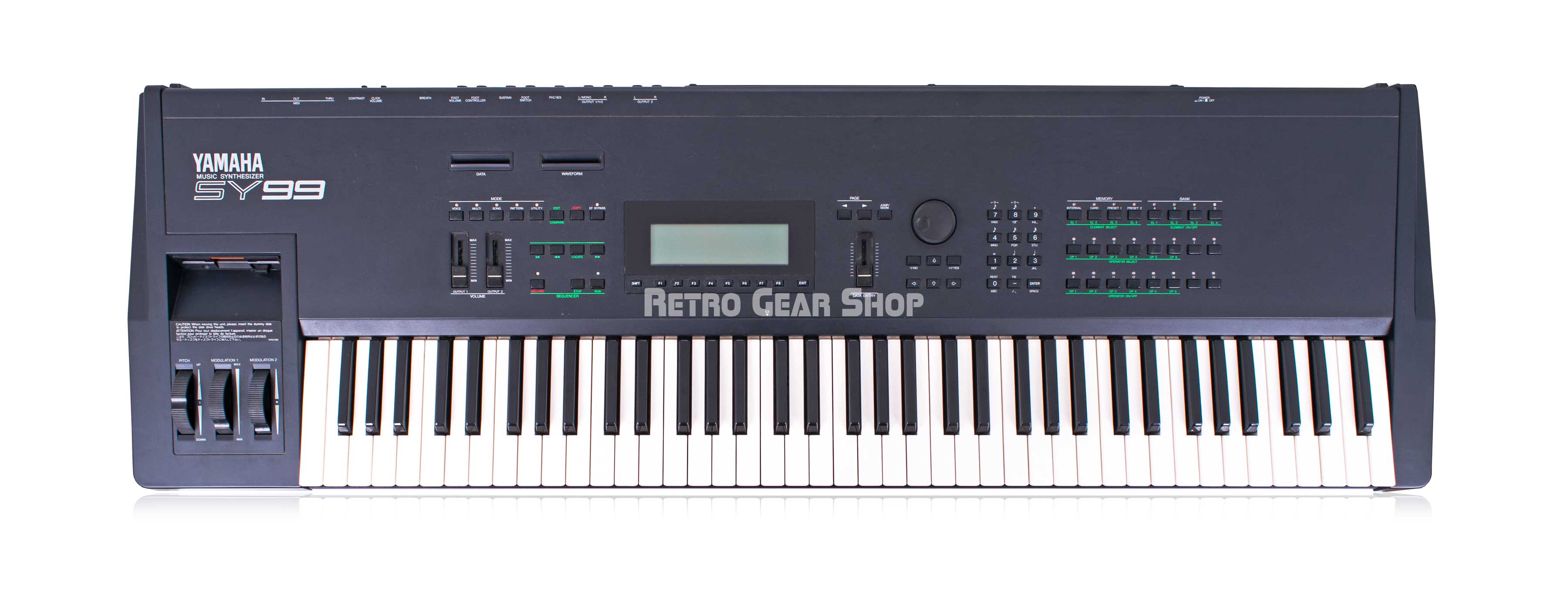Yamaha SY99 76-Key Sampler Synthesizer Workstation– Retro Gear Shop