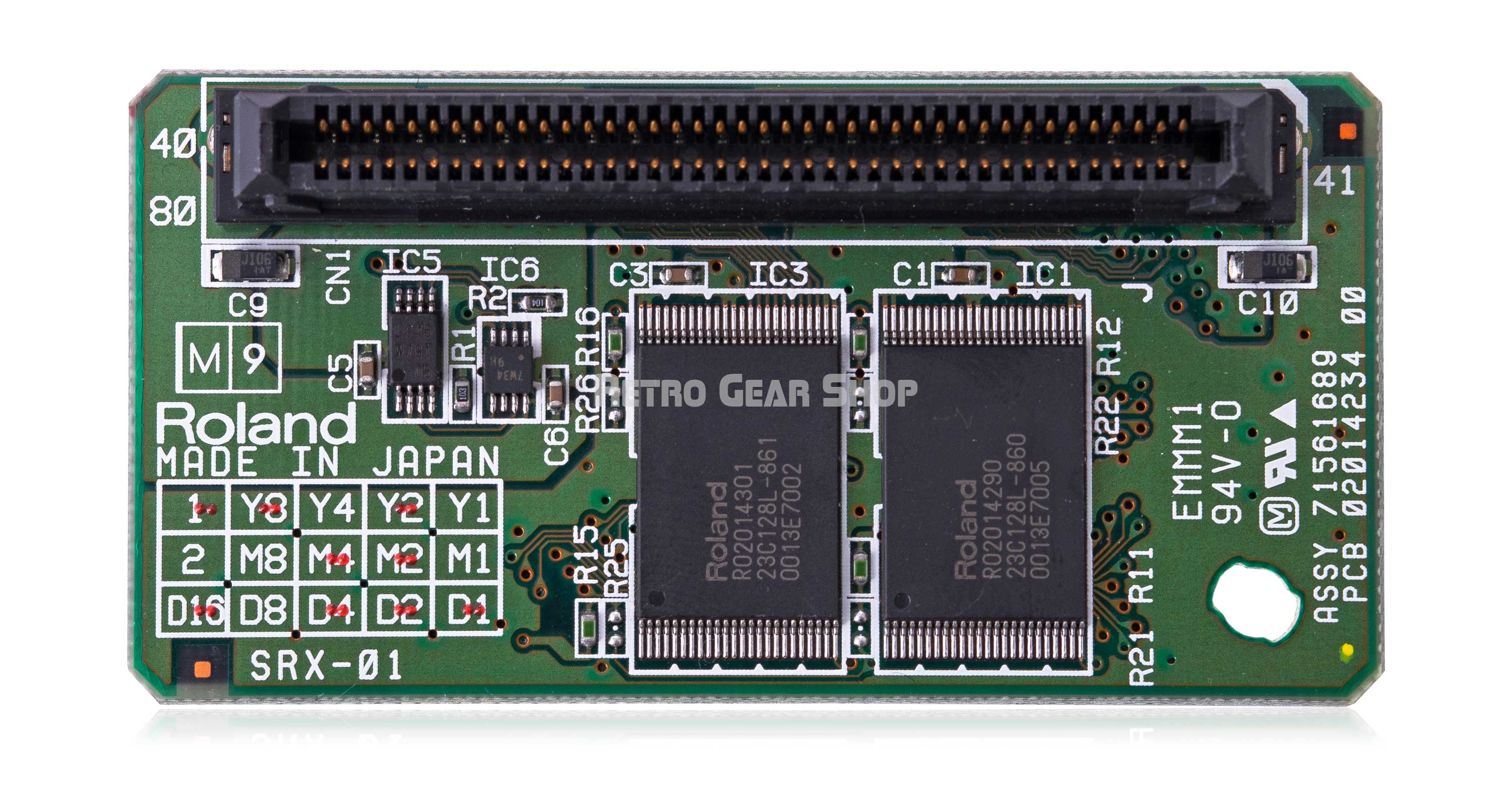 Roland Expansion Board SRX-01 Dynamic Drum Kits Card– Retro Gear Shop