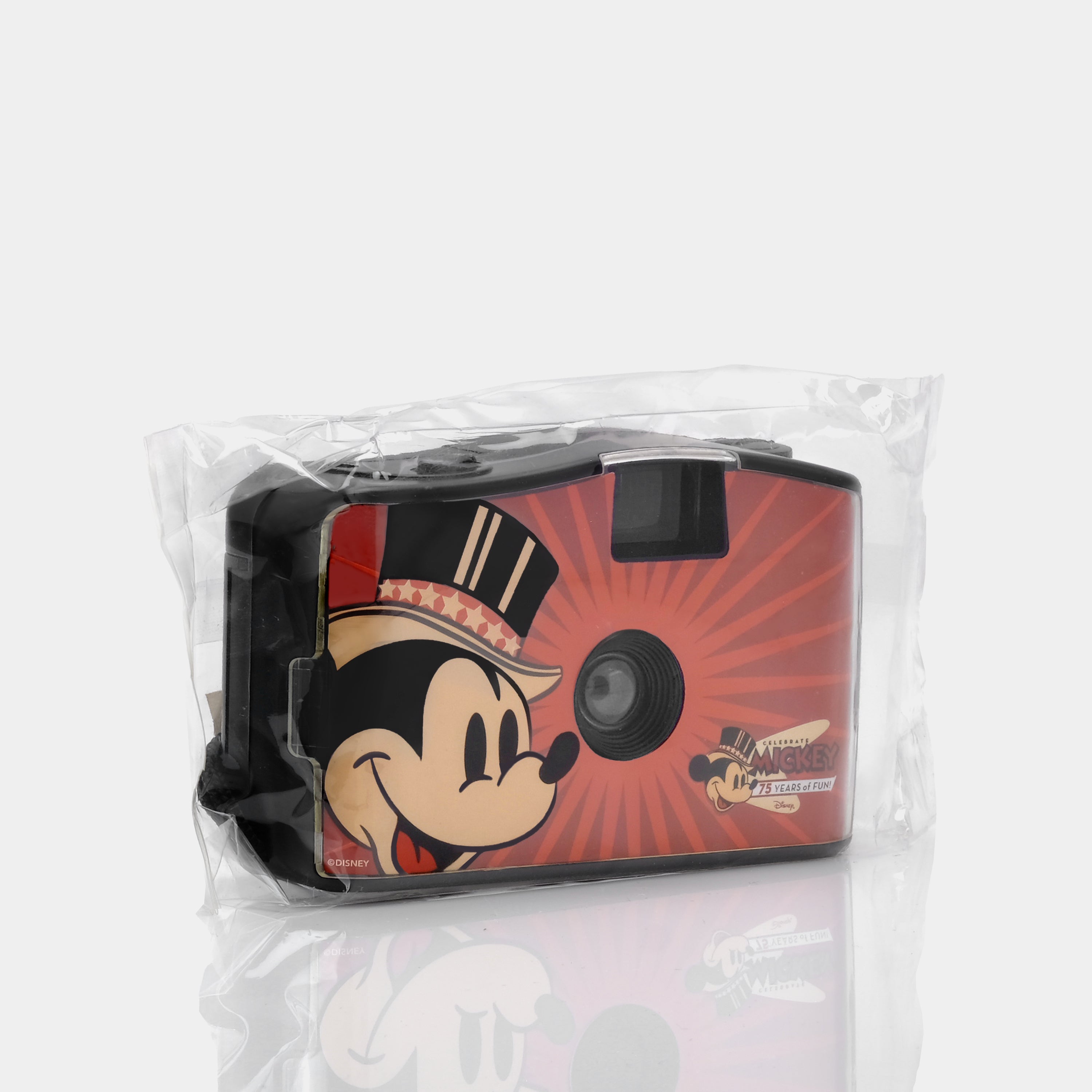 Mickey Mouse 75 Years of Fun 35mm Point and Shoot Film Camera (New Old