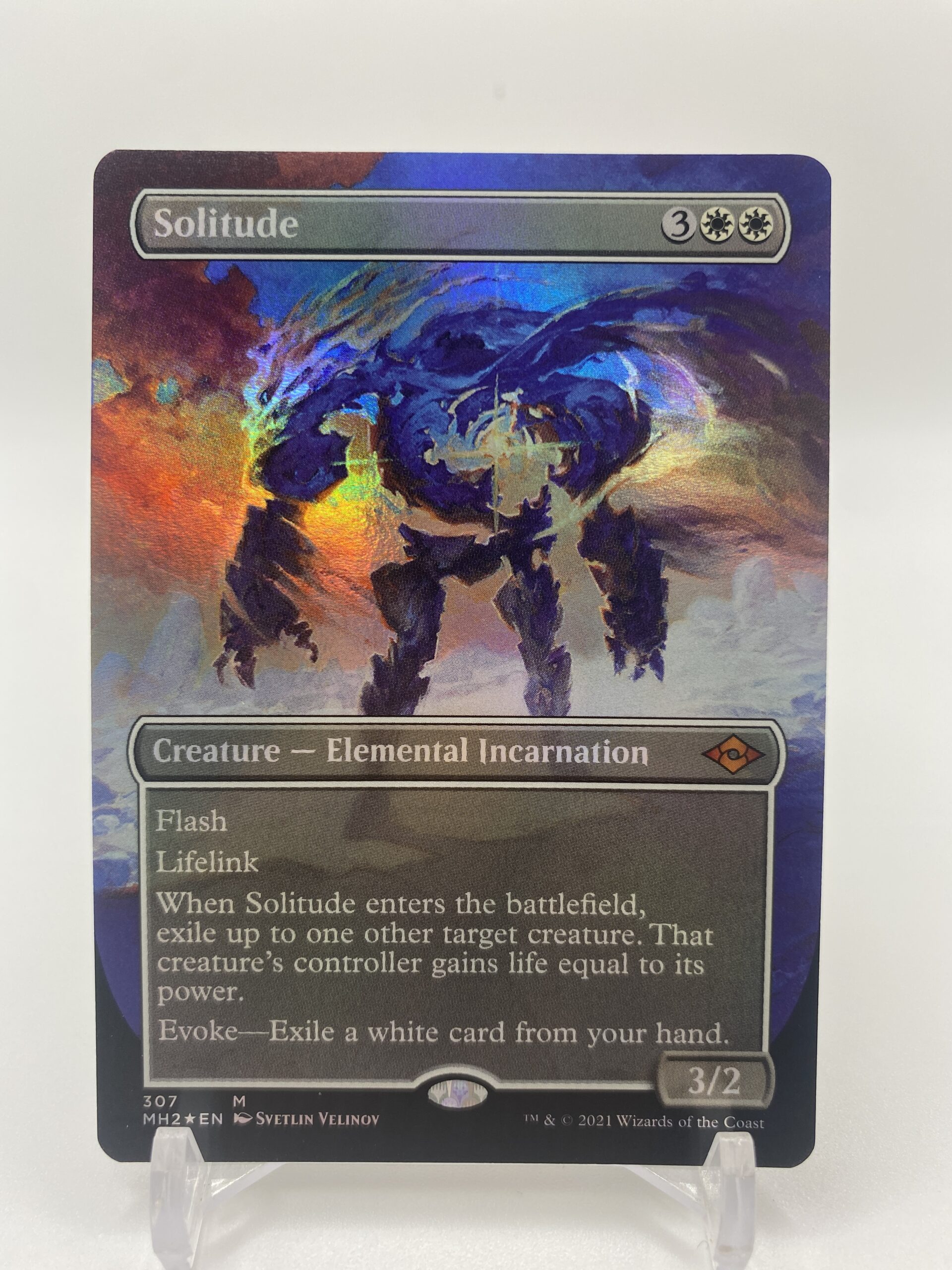 マジック：ザ・ギャザリング 孤独 ボーダーレスFoil 2枚 孤独 二枚