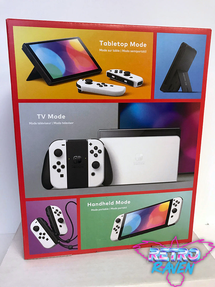 Nintendo Switch OLED Console - White – Retro Raven Games