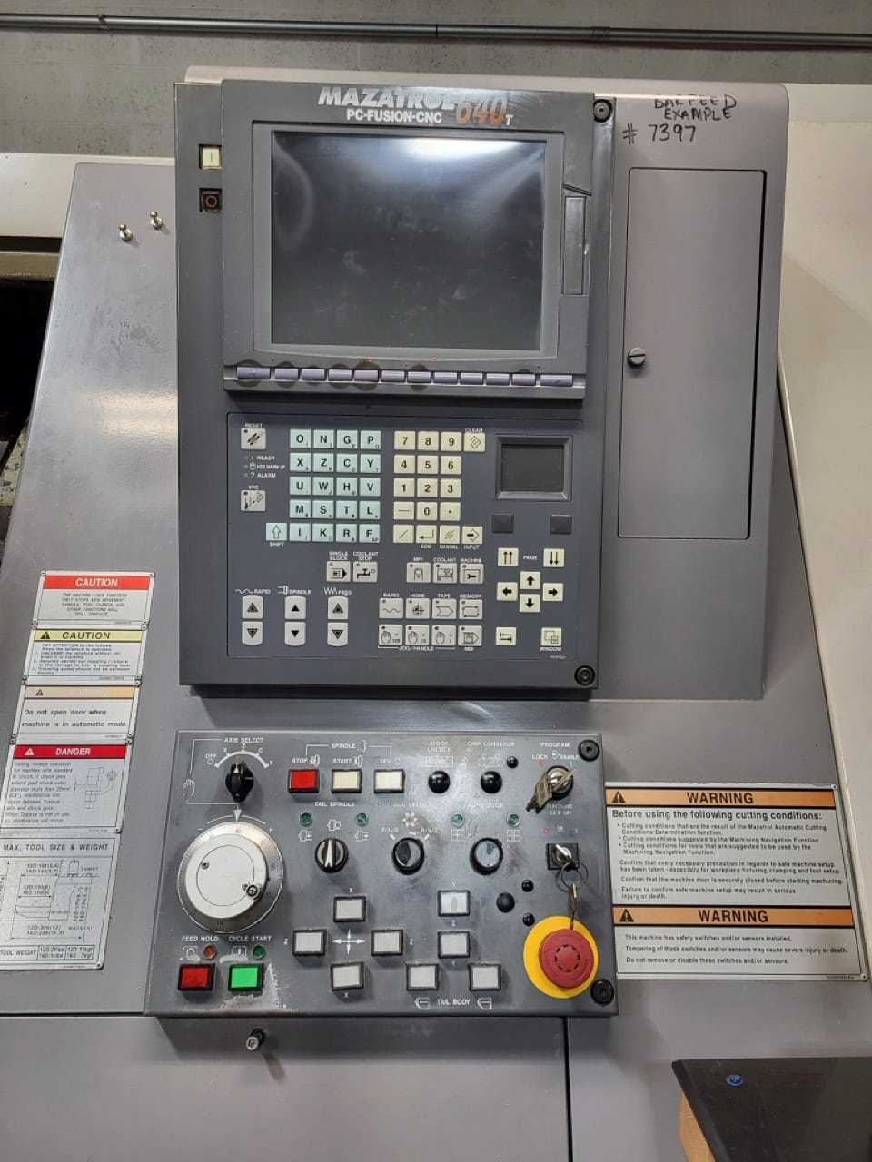 Mazak Super Quick Turn 200MY Multi-Axis CNC Lathe, 1999 - Fusion