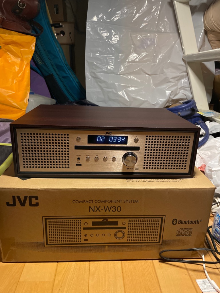 JVC NX-W30 コンパクトコンポーネントシステム 2021年製 JVC NX-W30