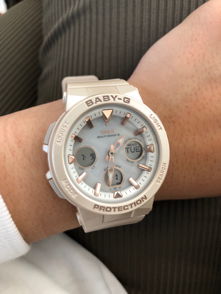 BABY-G ベビージー 電波ソーラー レディース 腕時計 アナログ デジタル