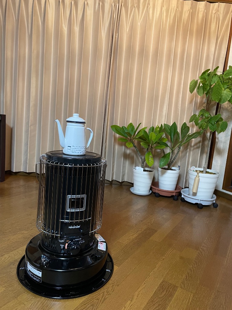 TOYOTOMI（トヨトミ） 大型石油ストーブ 対流型 KS-67H B ブラック