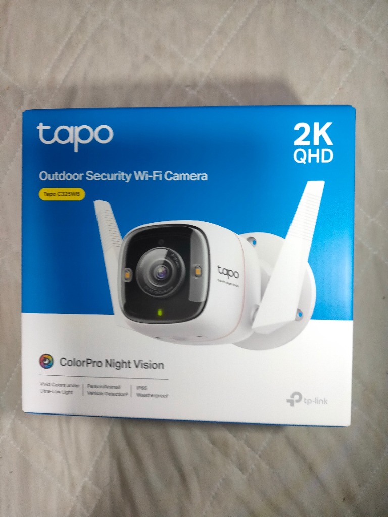 TP-Link 屋外セキュリティWi-Fiカメラ Tapo C325WB tapo 防犯カメラ