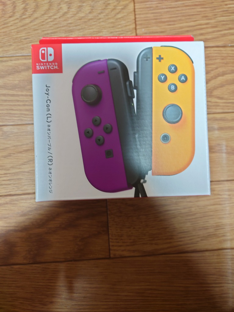 Nintendo Switch Joy-Con(L) ネオンパープル / (R) ネオンオレンジ