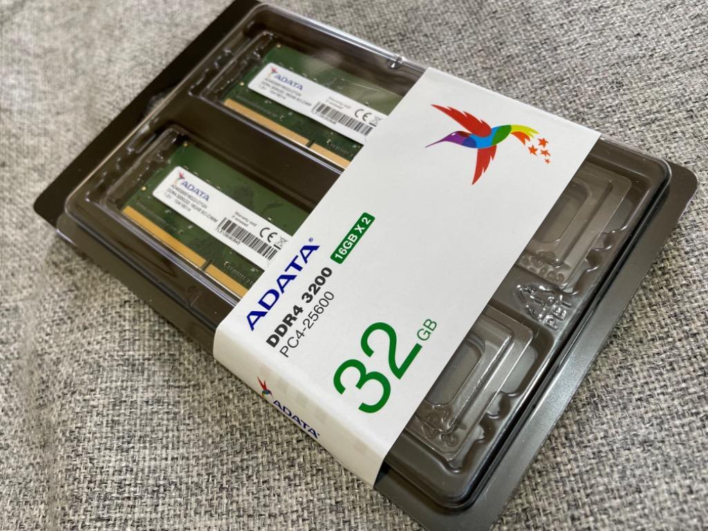 A-DATA ADATA 増設用メモリ ノート用 DDR4-3200 PC4-25600 260PIN[SO